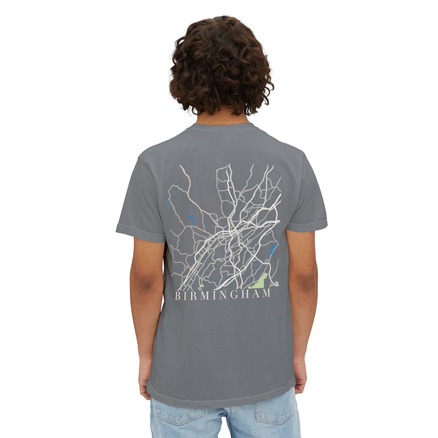 Birmingham Map Tee