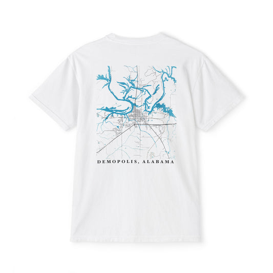 Demopolis Map Tee