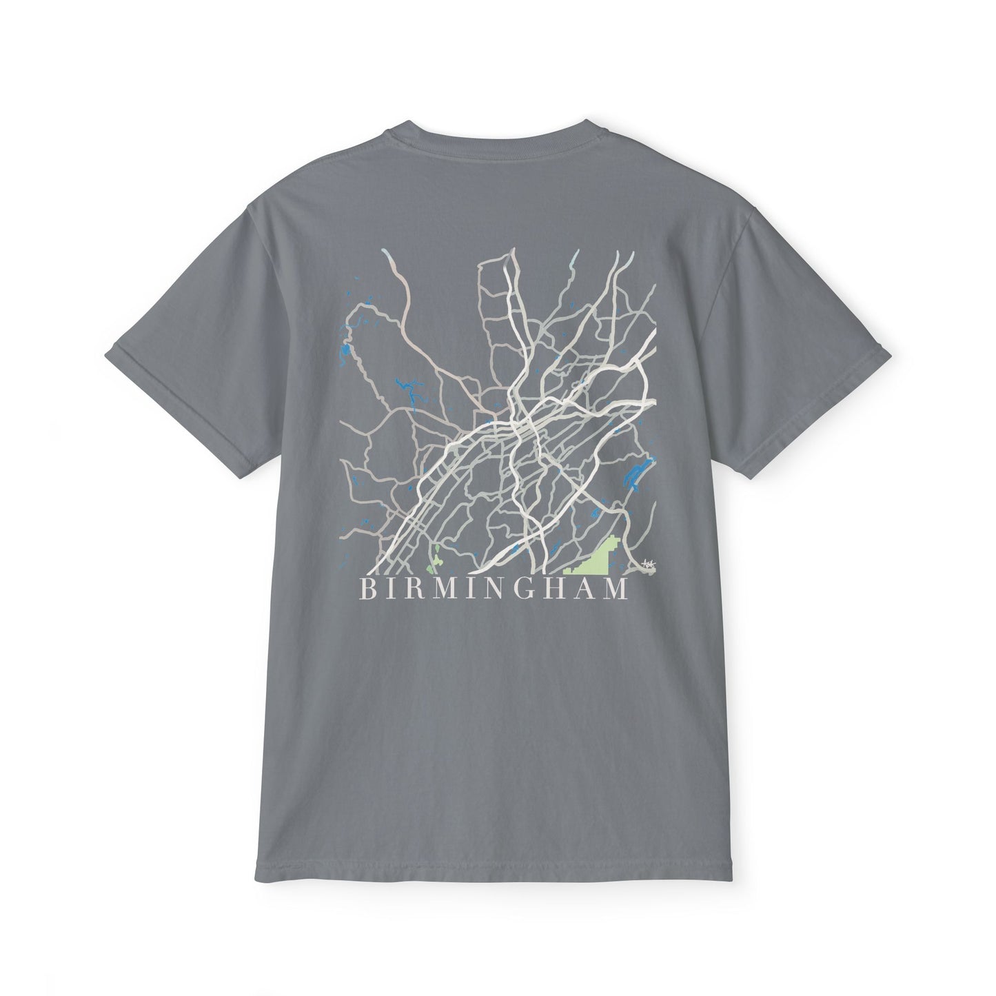 Birmingham Map Tee