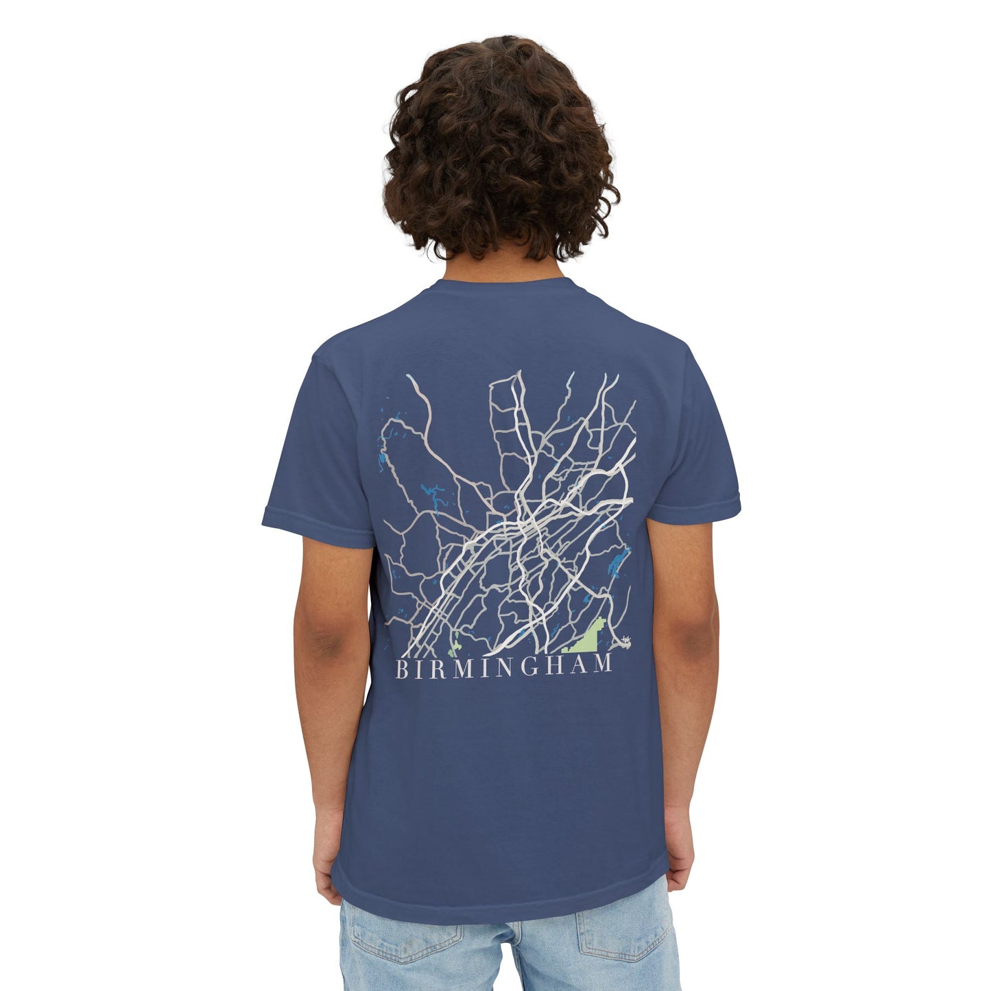 Birmingham Map Tee