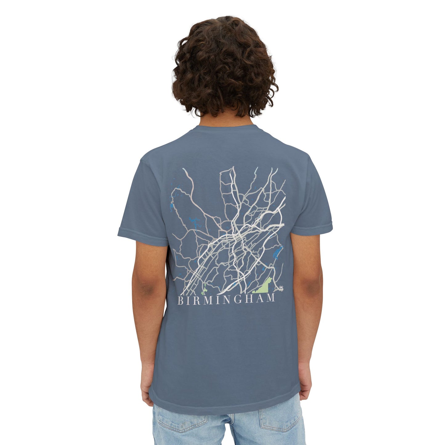 Birmingham Map Tee