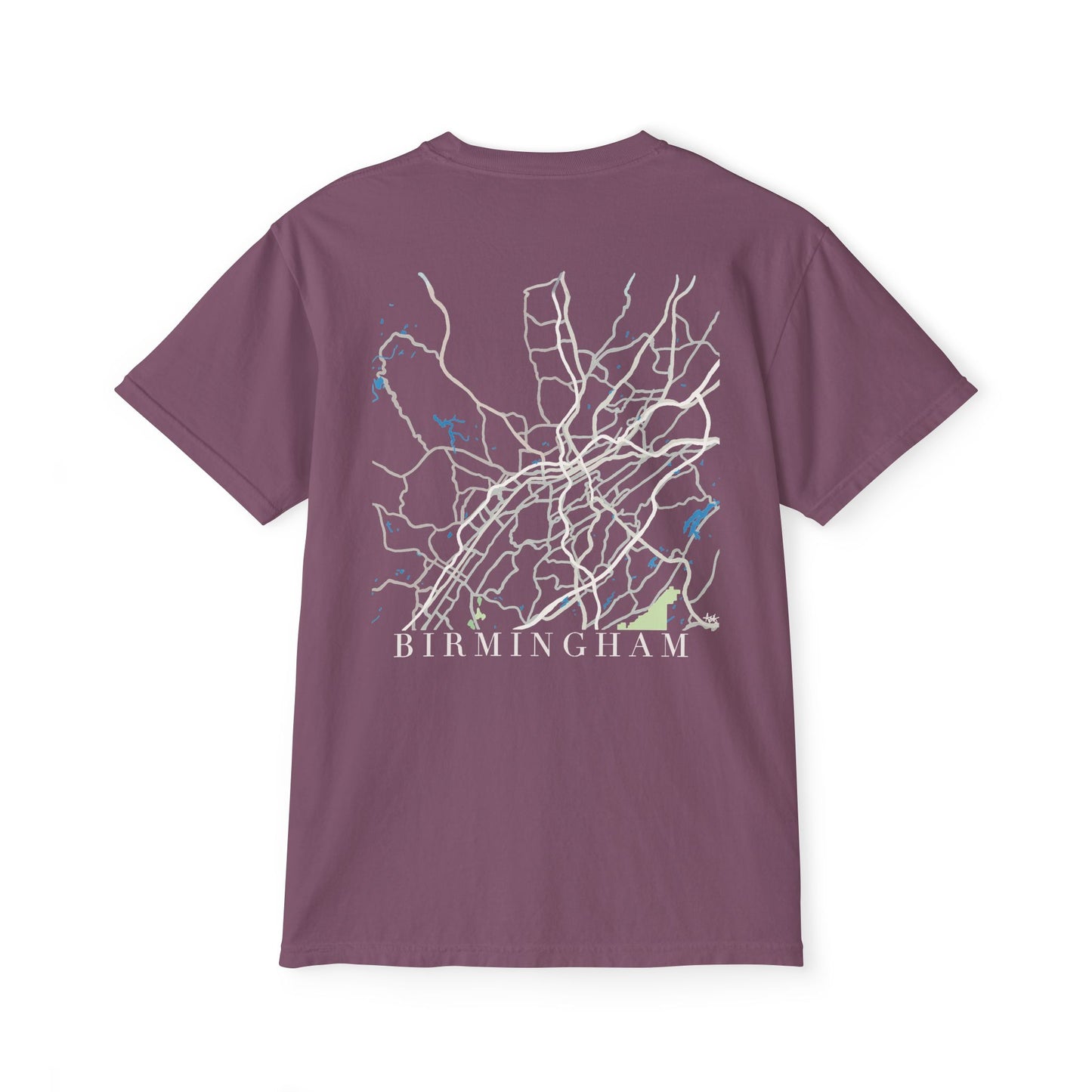 Birmingham Map Tee