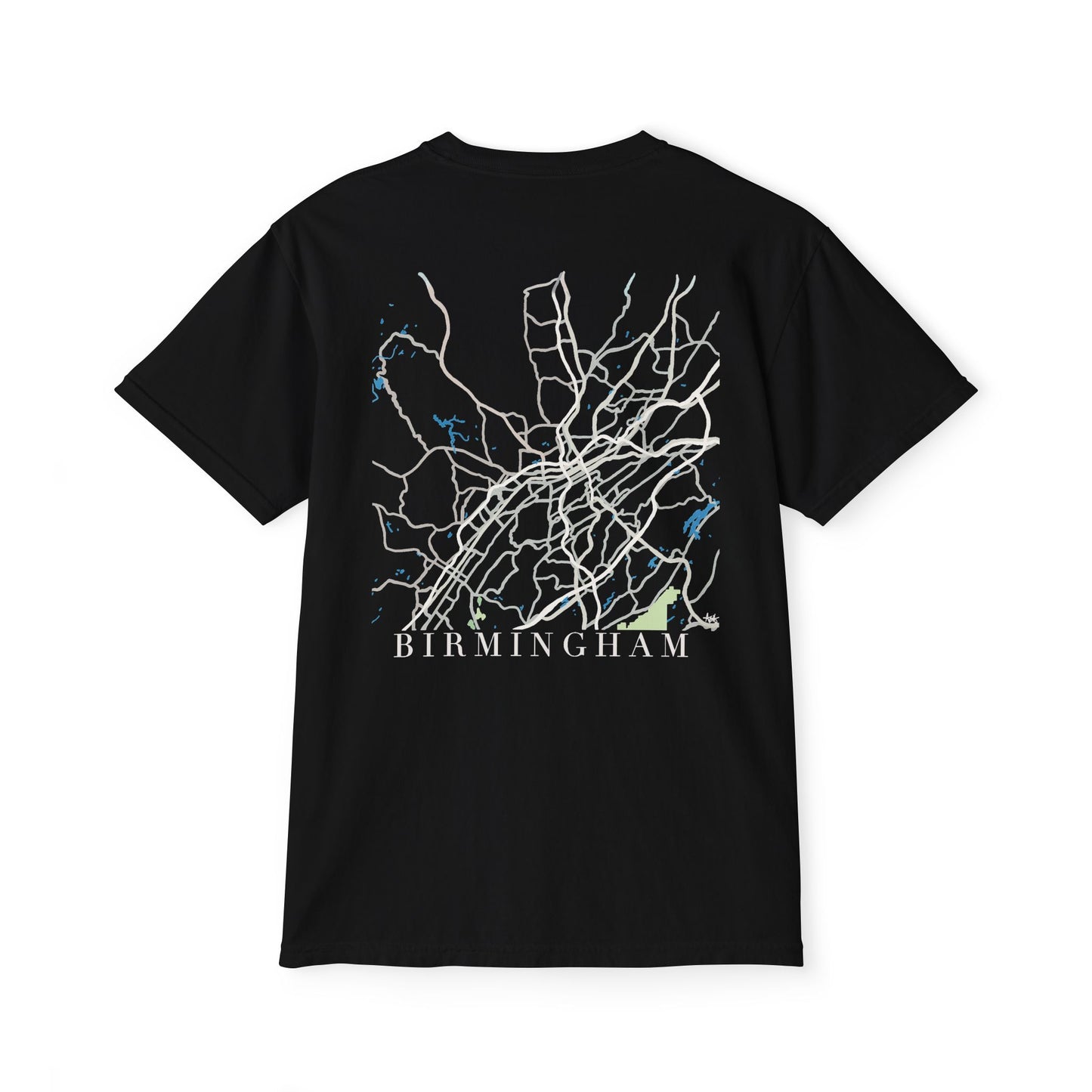 Birmingham Map Tee